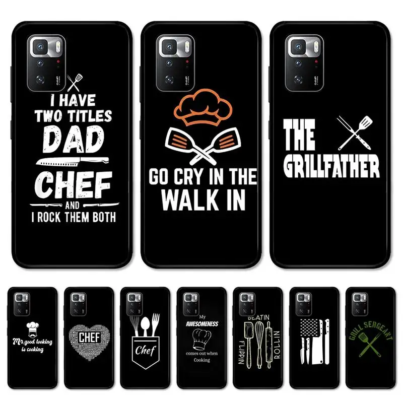 Baking Cooking Utensils Chef Phone Case For Redmi Note 4 X 5 A 6 7 8 Pro T 9 Pro 9S 10 Pro 11 Pro 11S 11Epro PocoM3pro
Baking Cooking Utensils Chef Phone Case For Redmi Note 4 X 5 A 6 7 8 Pro T 9 Pro 9S 10 Pro 11 Pro 11S 11Epro PocoM3pro