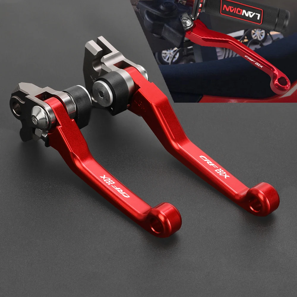 Рычаги сцепления поворотного тормоза для кроссового велосипеда HONDA CRF250X CRF250 X 2004-2017, Ручка Руля CRF 250X2016 2015 2014 
Рычаги сцепления поворотного тормоза для кроссового велосипеда HONDA CRF250X CRF250 X 2004-2017, Ручка Руля CRF 250X2016 2015 2014