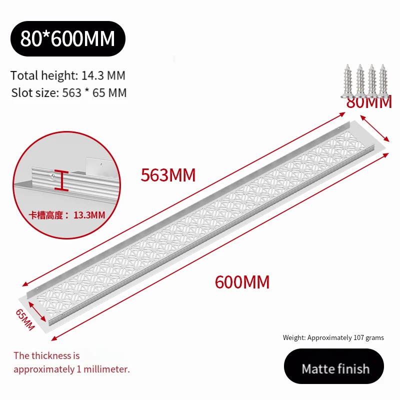 Length150-800 Aluminum Cabinet Ventilation Mesh Gas Vent Grille Shoe Rack Air Hole Cover Decorative Mesh Panel Improves Airflow
Length150-800 Aluminum Cabinet Ventilation Mesh Gas Vent Grille Shoe Rack Air Hole Cover Decorative Mesh Panel Improves Airflow