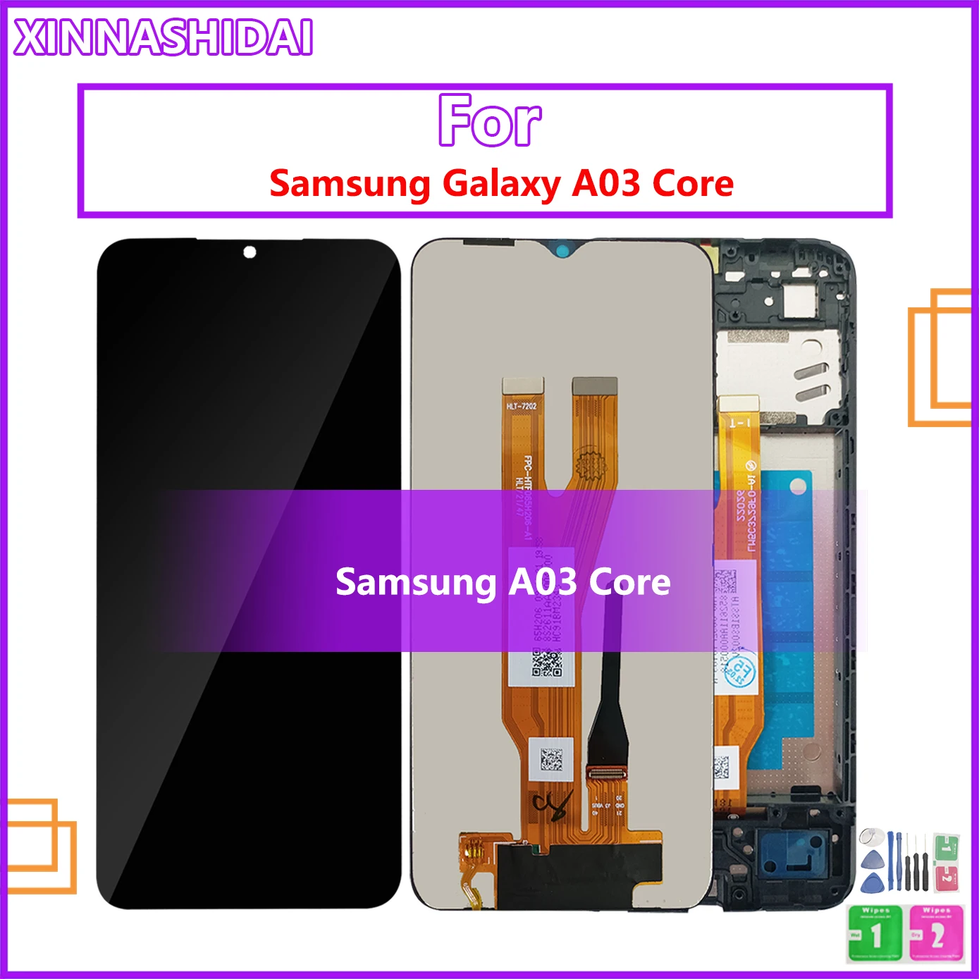 For Samsung Galaxy A03 Core A032M A032F LCD Display SM-A032F/DS Replacement Parts Touch Screen Digitizer Assembly
For Samsung Galaxy A03 Core A032M A032F LCD Display SM-A032F/DS Replacement Parts Touch Screen Digitizer Assembly