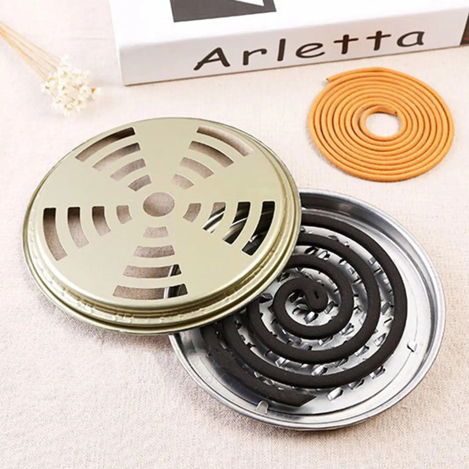 Stainless Steel Mosquito Coil Tray Portable Mosquito With Mosquito Repellent Rack Supplies Coils Cover Home Holder A5I0
Stainless Steel Mosquito Coil Tray Portable Mosquito With Mosquito Repellent Rack Supplies Coils Cover Home Holder A5I0