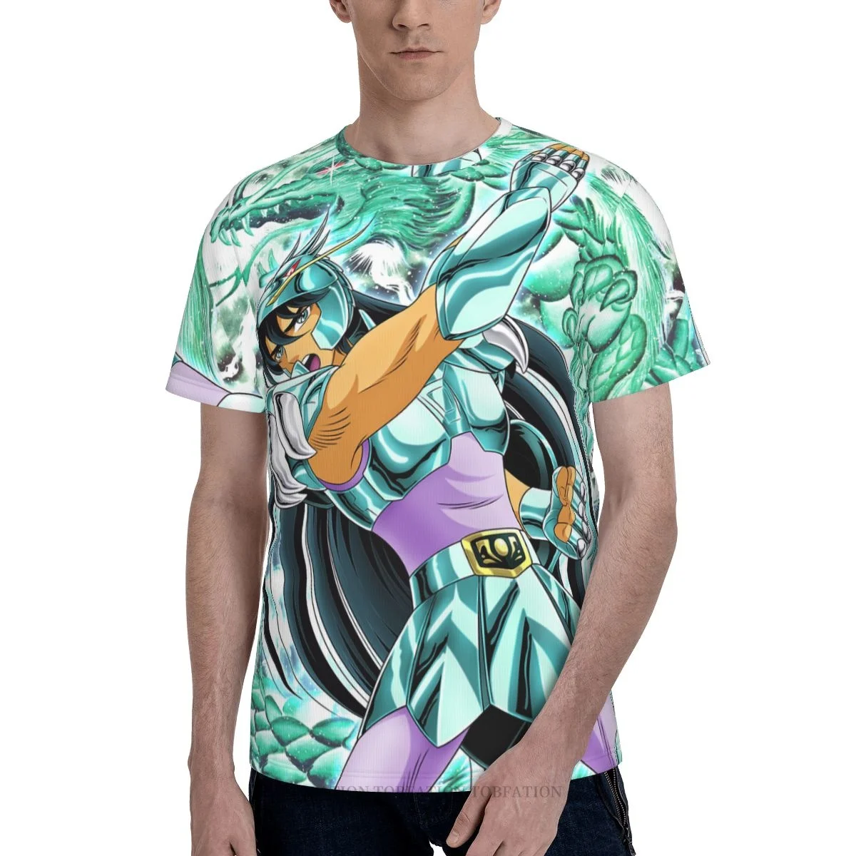 Draco Saint Seiya Anime Summer Mens T Shirts Loose Polyester Tshirt Quick-drying Short Sleeve 3D Printed Breathable Clothes
Draco Saint Seiya Anime Summer Mens T Shirts Loose Polyester Tshirt Quick-drying Short Sleeve 3D Printed Breathable Clothes