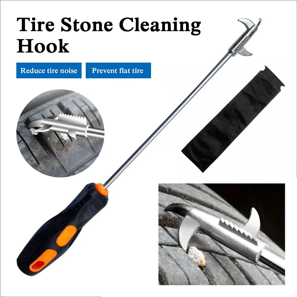 Car Tire Cleaning Hook Multifunctional Stone Cleaning Groove Broken Stone Remover Slot Stones Cleaner Tool Car Repair Tools
Car Tire Cleaning Hook Multifunctional Stone Cleaning Groove Broken Stone Remover Slot Stones Cleaner Tool Car Repair Tools