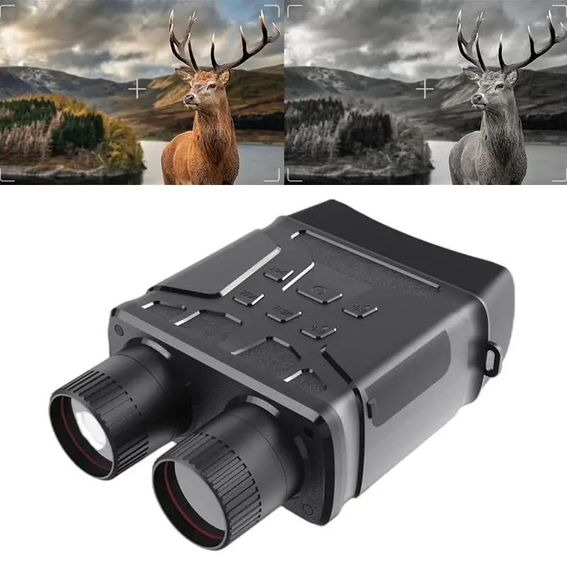 Night Vision Glasses Binoculars R6 10mp Infrared Camera FHD 350yard 7 IR 20X Zoom AA Battery for Hunting Camping Surveillance
Night Vision Glasses Binoculars R6 10mp Infrared Camera FHD 350yard 7 IR 20X Zoom AA Battery for Hunting Camping Surveillance