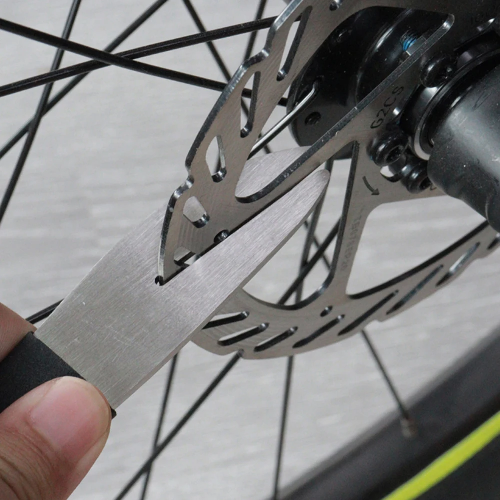 MTB Bike Bicycle Disc Brake Rotor Alignment Truing Tools Mountain Bicycle Disc Flattening Correction Wrench Stainless Steel Tool
MTB Bike Bicycle Disc Brake Rotor Alignment Truing Tools Mountain Bicycle Disc Flattening Correction Wrench Stainless Steel Tool