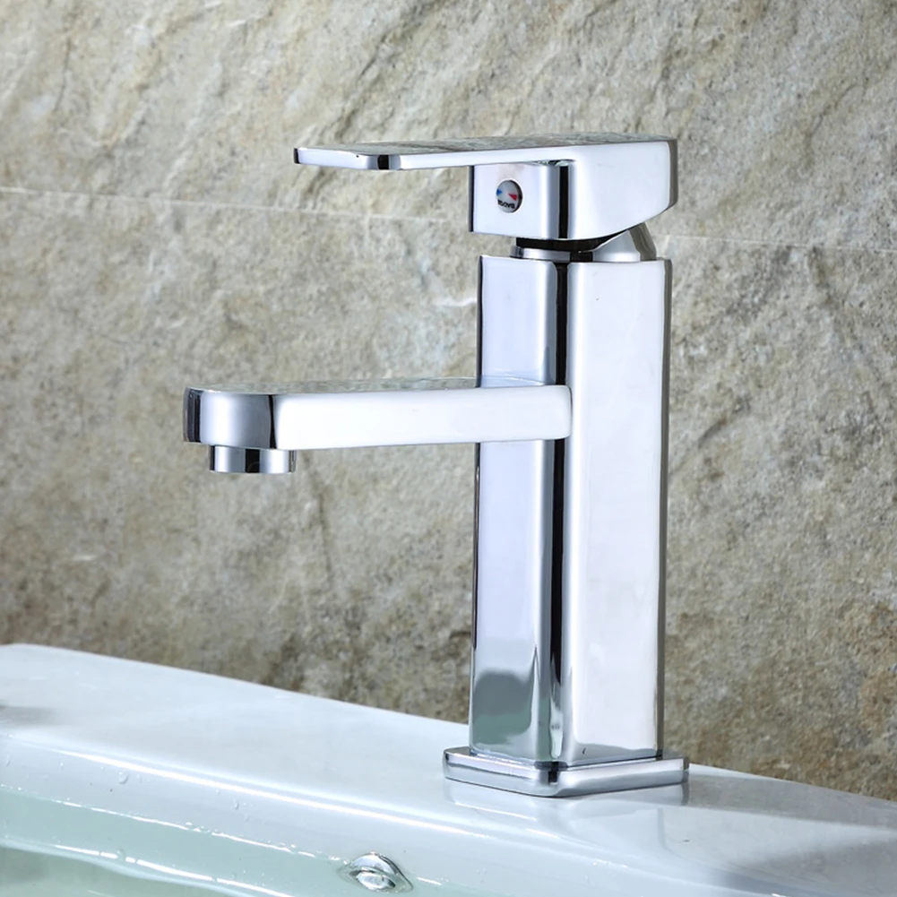 Bathroom Basin Sink Faucets Stainless Steel Silver Hot & Cold Mixer Water Tap Free Shipping Basin Water Tap Single Handle Faucet
Bathroom Basin Sink Faucets Stainless Steel Silver Hot & Cold Mixer Water Tap Free Shipping Basin Water Tap Single Handle Faucet