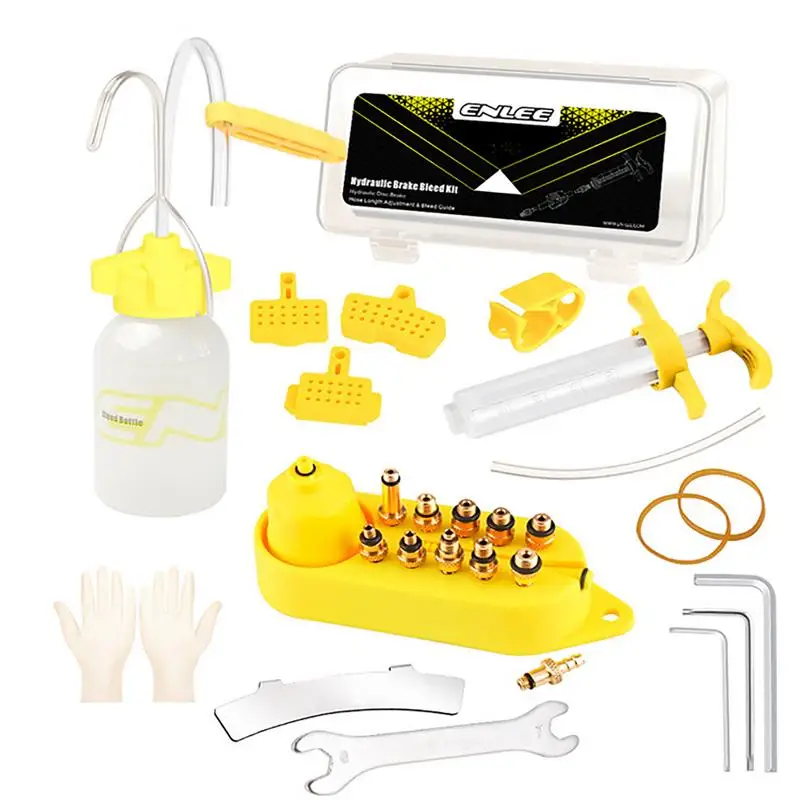 Universal Bicycle Brake Oil Injections Tools Set Professional Repair Tool Set For Mountain Bike Road Bike Brake Maintenance
Universal Bicycle Brake Oil Injections Tools Set Professional Repair Tool Set For Mountain Bike Road Bike Brake Maintenance