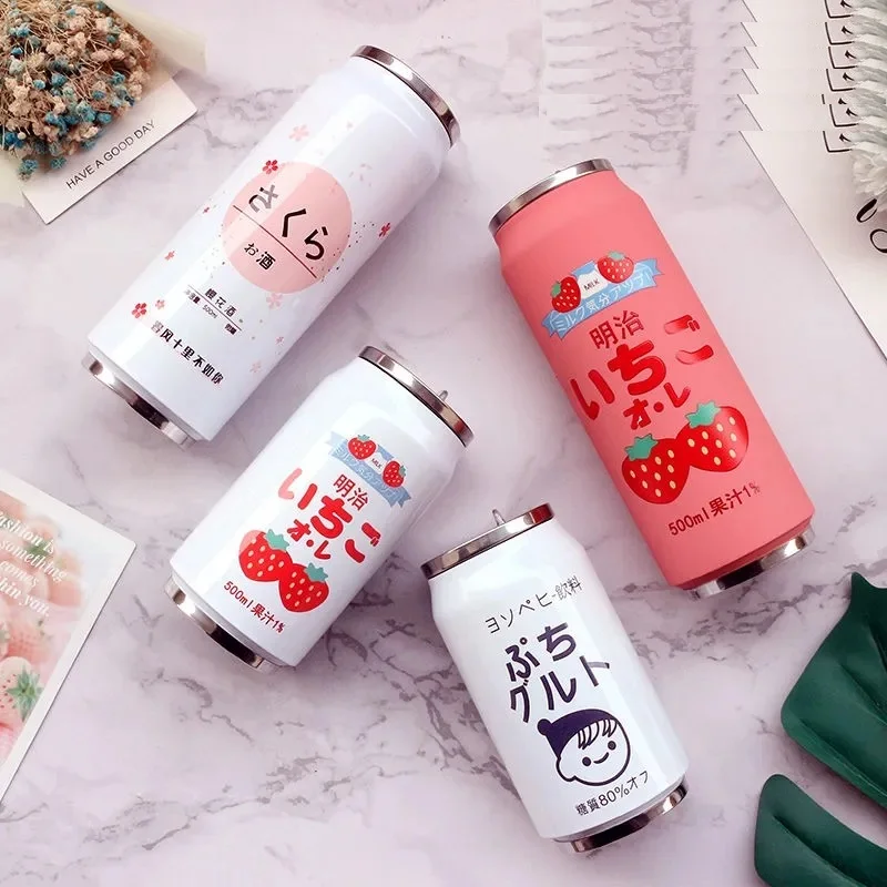 Creative Stainless Steel Japan Juice Candy Color Drink Cans Thermos Portable Unisex Students Personality Trendy Straw Cup
Creative Stainless Steel Japan Juice Candy Color Drink Cans Thermos Portable Unisex Students Personality Trendy Straw Cup