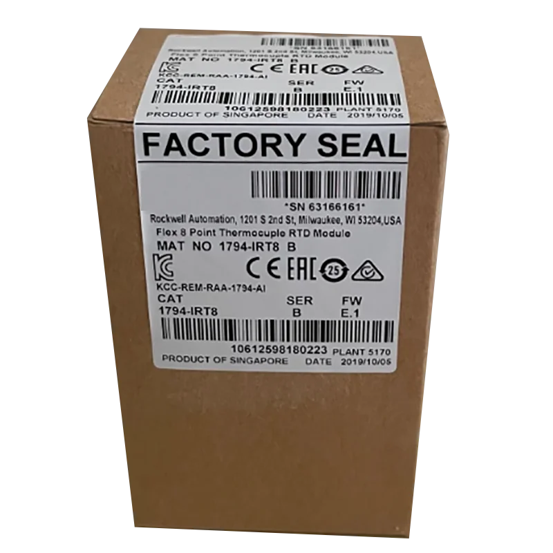New Original In BOX 1794-IRT8 1794 IRT8 {Warehouse stock} 1 Year Warranty Shipment within 24 hours
New Original In BOX 1794-IRT8 1794 IRT8 {Warehouse stock} 1 Year Warranty Shipment within 24 hours
