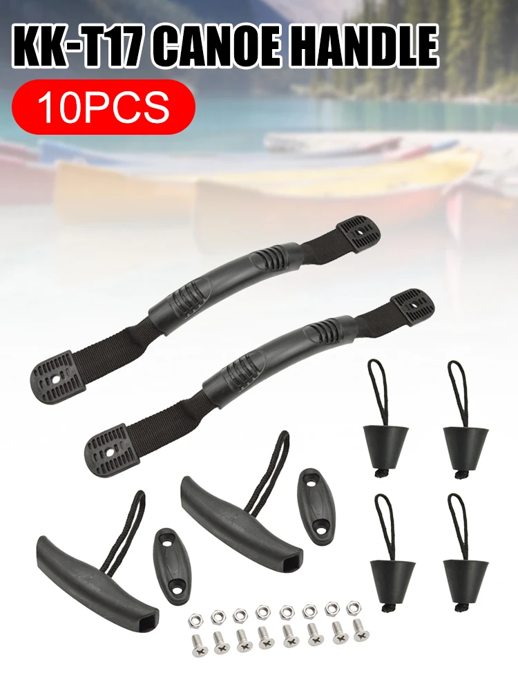 2Pcs T-Handles 2Pcs Pad Eyes and 4Pcs Silicone Scupper Plugs Accessories with 2pcs/set Boat Fitting Side Mount Handles
2Pcs T-Handles 2Pcs Pad Eyes and 4Pcs Silicone Scupper Plugs Accessories with 2pcs/set Boat Fitting Side Mount Handles