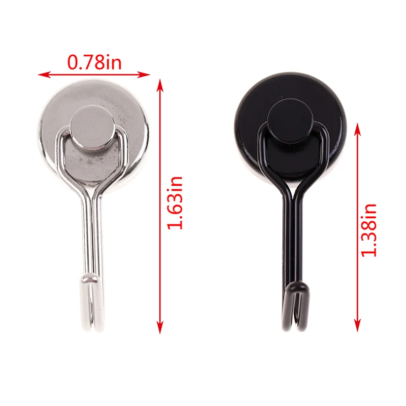 Heavy Duty Magnetic Hook, Strong Neodymium Magnets Hooks For Home, Refrigerator, Grill, Kitchen,Key Holder,Black, Multi-Purpose
Heavy Duty Magnetic Hook, Strong Neodymium Magnets Hooks For Home, Refrigerator, Grill, Kitchen,Key Holder,Black, Multi-Purpose