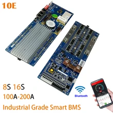 EEL Industrial Grade Inverter Smart Seplos BMS 10E 8S 16S 100A 150A 200A BMS 24V 48V CAN/RS485 Bluetooth LCD Lifepo4 Power Bank