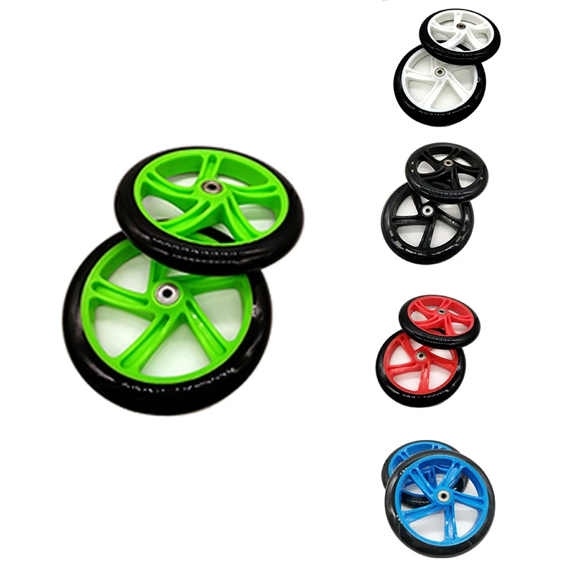 2 Pieces Scooter Wheel 200 Mm PU Material Wheel Thickness 30 Mm ABEC-7 Bearing Scooter Accessories
2 Pieces Scooter Wheel 200 Mm PU Material Wheel Thickness 30 Mm ABEC-7 Bearing Scooter Accessories