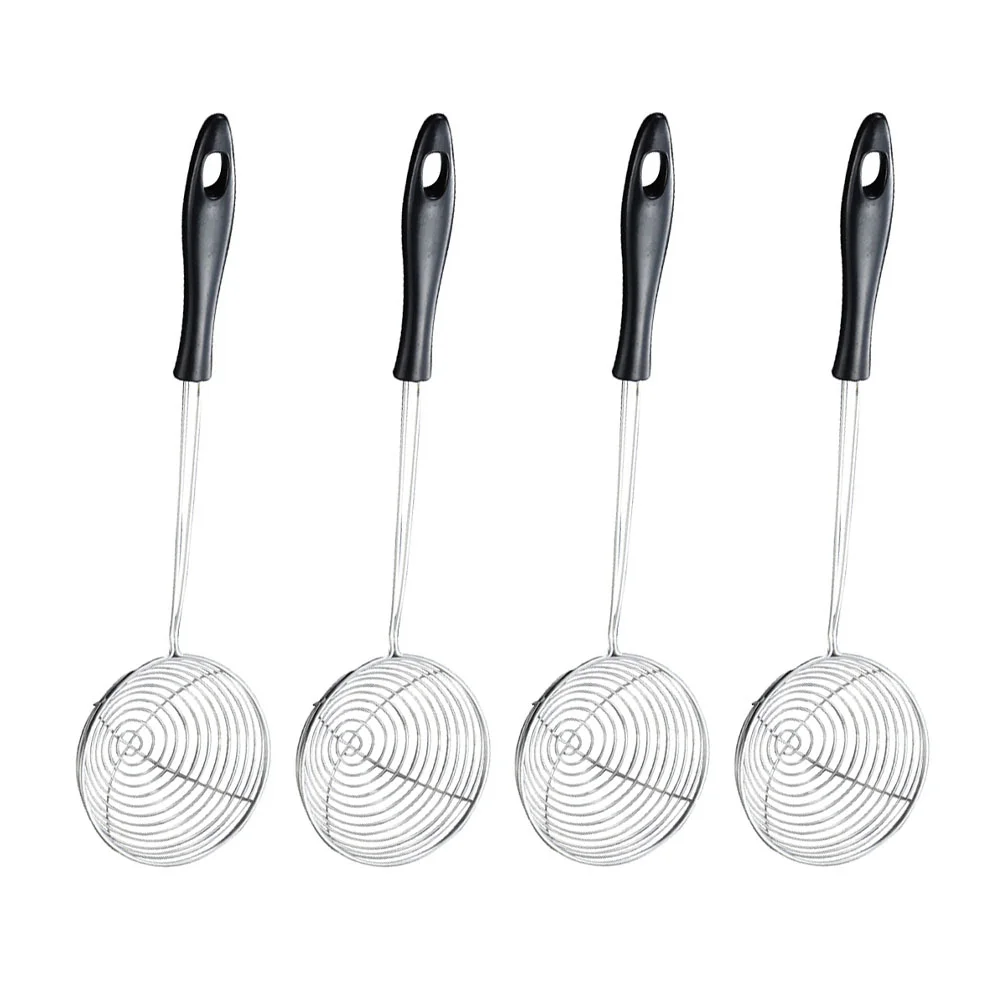4 pcs Spaghetti Colander Mesh Spider Strainer Metal Pasta Basket Mesh Strainer Hot Pot Skimmer Spoon
4 pcs Spaghetti Colander Mesh Spider Strainer Metal Pasta Basket Mesh Strainer Hot Pot Skimmer Spoon