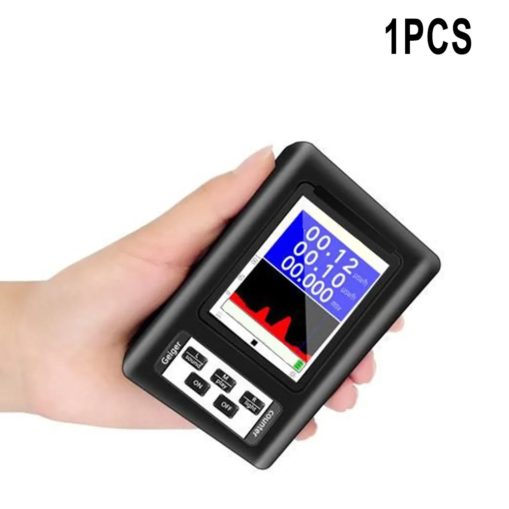 BR-9b Radiation Tester 1pcs 1x Black Portable Useful 105mm*70mm*30mm Color Display Nuclear Radiation Detector
BR-9b Radiation Tester 1pcs 1x Black Portable Useful 105mm*70mm*30mm Color Display Nuclear Radiation Detector