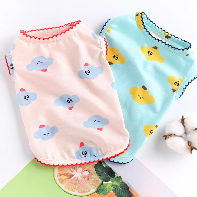 Comfortable Breathable Pet Vest Puppy Clothes Teddy Hair off Summer Cartoon Dog Clothes Pet Supplies
Comfortable Breathable Pet Vest Puppy Clothes Teddy Hair off Summer Cartoon Dog Clothes Pet Supplies