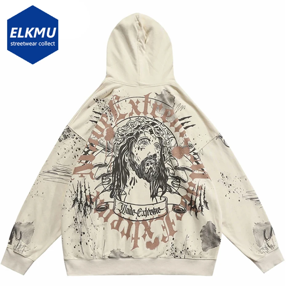 Gothic Harajuku Hip Hop Hoodies for Men Printed Oversized Streetwear Sweatshirt Unisex Fashion Pullover Hoodie Loose Cotton Tops
Gothic Harajuku Hip Hop Hoodies for Men Printed Oversized Streetwear Sweatshirt Unisex Fashion Pullover Hoodie Loose Cotton Tops