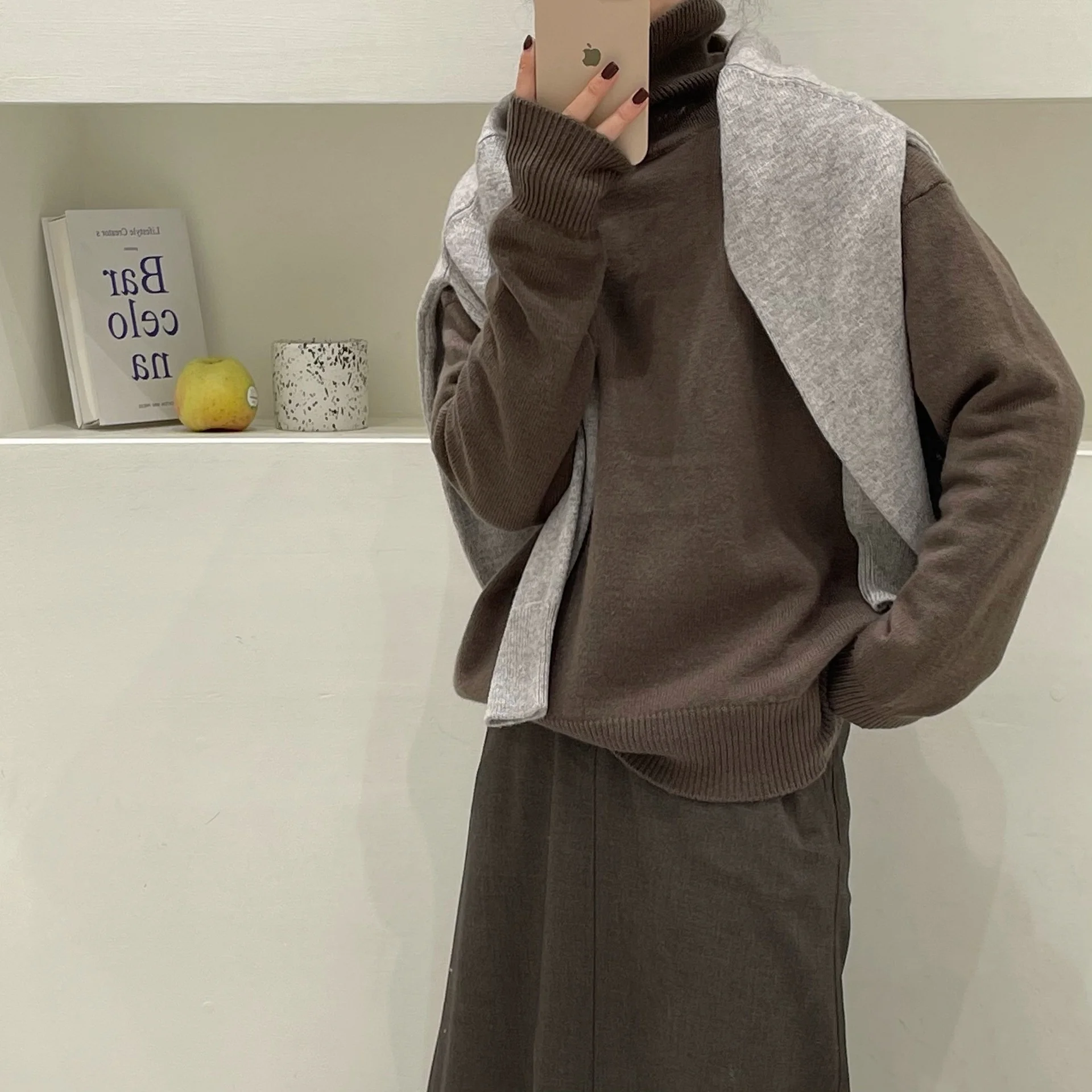 Fashion Women's Turtleneck Sweater 50% WOOL Korean Fashion Winter Pullover Long Sleeve Knitted Lady Solid Sweaters
Fashion Women's Turtleneck Sweater 50% WOOL Korean Fashion Winter Pullover Long Sleeve Knitted Lady Solid Sweaters