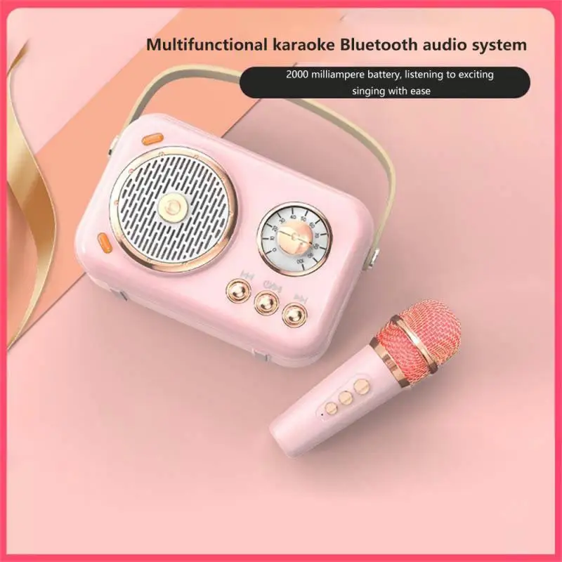 Wireless Speaker Professional Speaker For Adults Toys Gifts Karaoke All-in-one Handheld Microphone Kids Mini Subwoofer
Wireless Speaker Professional Speaker For Adults Toys Gifts Karaoke All-in-one Handheld Microphone Kids Mini Subwoofer