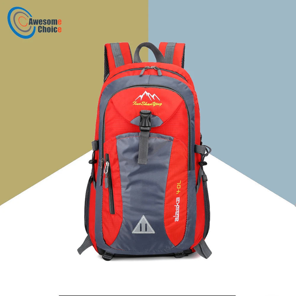Quality Nylon Waterproof Travel Backpacks 40L Climbing Travel Bags Hiking Backpack Outdoor Sport School Bag Men Backpack Women
Quality Nylon Waterproof Travel Backpacks 40L Climbing Travel Bags Hiking Backpack Outdoor Sport School Bag Men Backpack Women