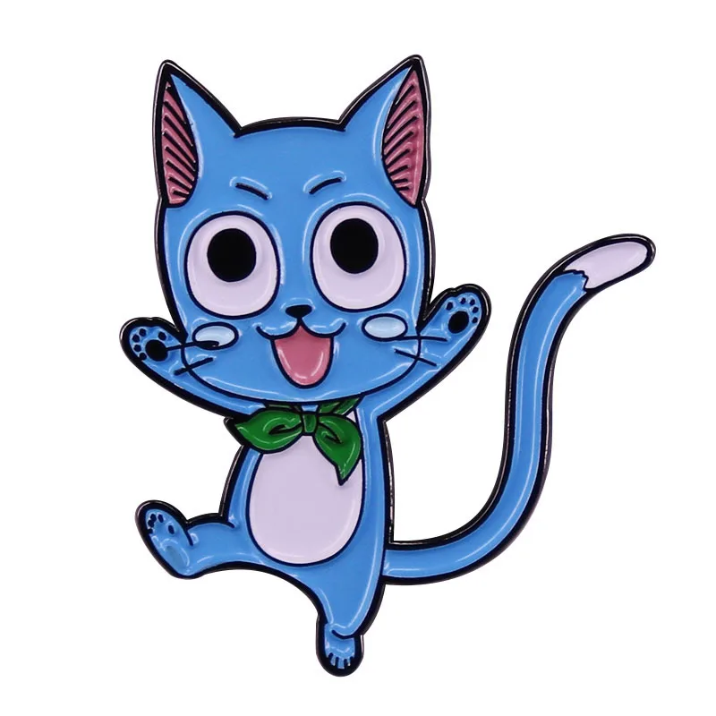 Japanese Manga Cute Kitten Enamel Pins FAIRY TAIL Anime Brooch Backpack Clothes Lapel Backpack Badges Kids Fashion Jewelry Gifts
Japanese Manga Cute Kitten Enamel Pins FAIRY TAIL Anime Brooch Backpack Clothes Lapel Backpack Badges Kids Fashion Jewelry Gifts