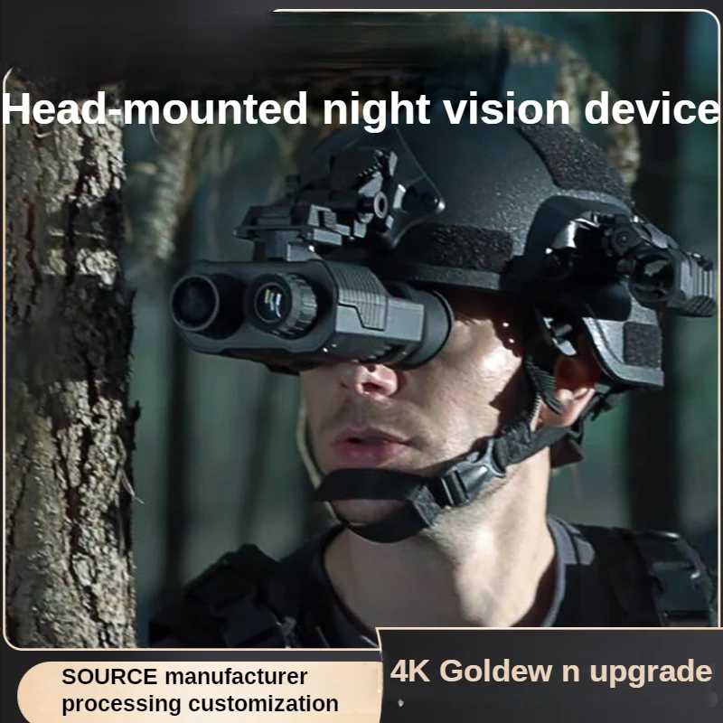 4K Helmet Type Night Vision Telephoto Lens Wearing Binoculars Infrared Night Vision Instrument Tactical Night Vision Scope
4K Helmet Type Night Vision Telephoto Lens Wearing Binoculars Infrared Night Vision Instrument Tactical Night Vision Scope