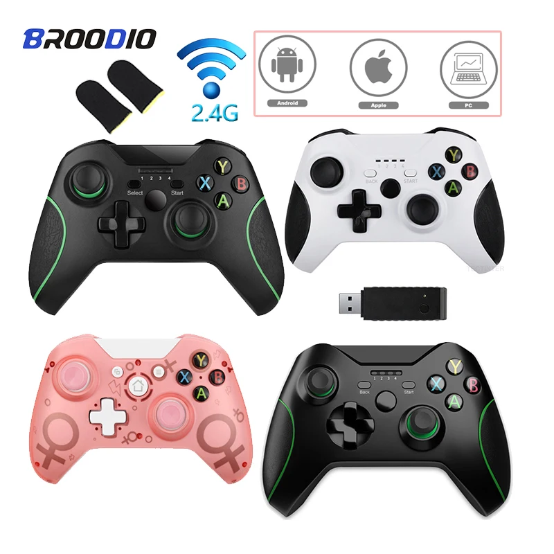 2.4G Wireless Gamepad For Xbox One PS3 Android Phones Win7/8/10 Mobile Wireless Game Controller Joystick Playstation 3 Gamepads
2.4G Wireless Gamepad For Xbox One PS3 Android Phones Win7/8/10 Mobile Wireless Game Controller Joystick Playstation 3 Gamepads