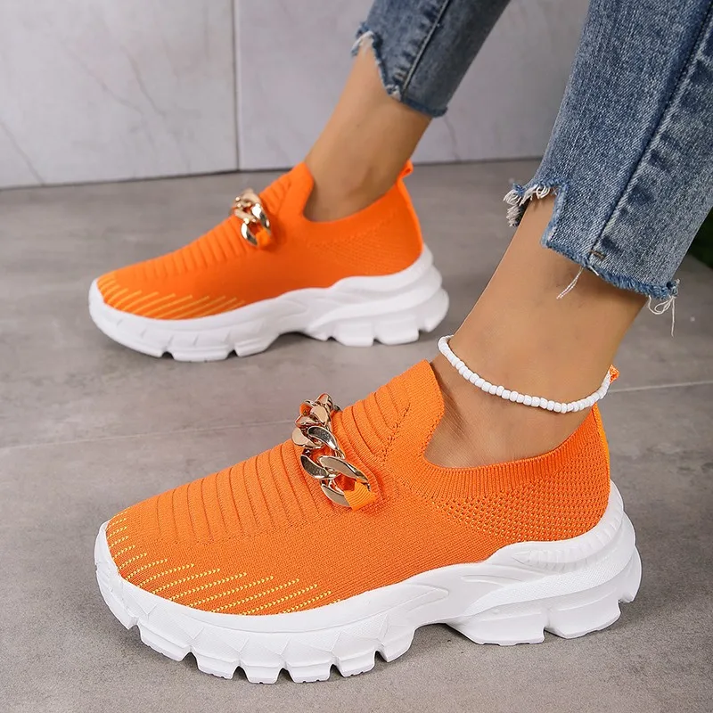 New Mesh Sports Chain Women Platform Shoes Casual Sneakers Autumn Loafers Shoes Running Walking Breathable Mujer Zapatillas
New Mesh Sports Chain Women Platform Shoes Casual Sneakers Autumn Loafers Shoes Running Walking Breathable Mujer Zapatillas
