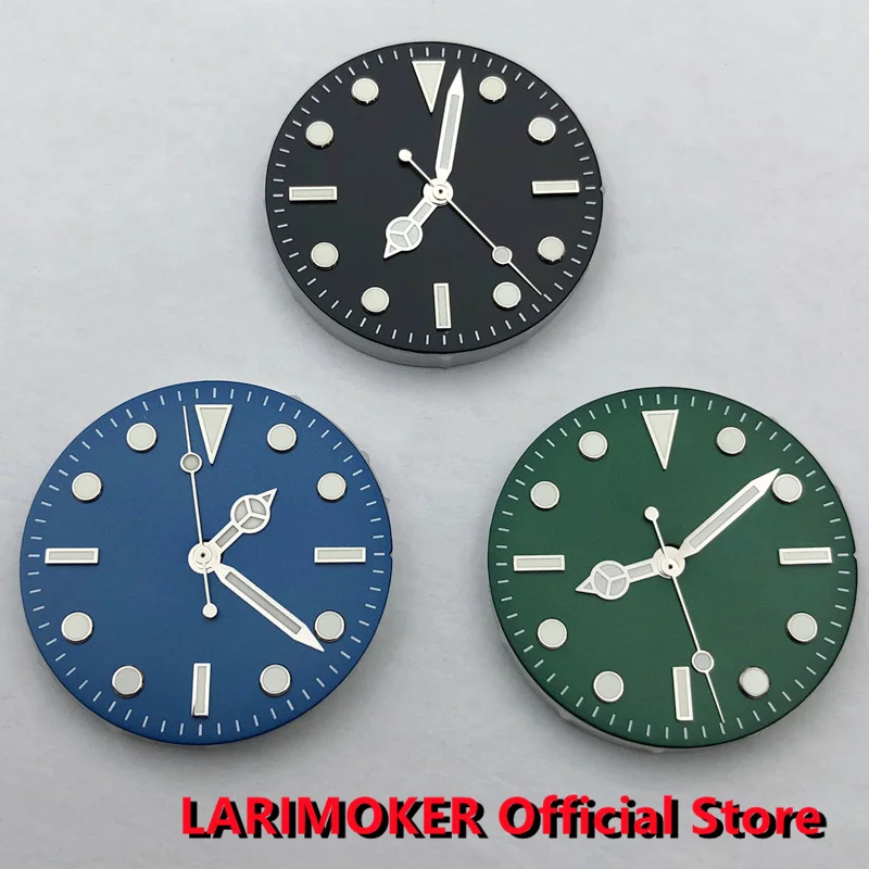 

LARIMOKER 29mm Grind Arenaceous NH35 Luminous Watch Dial and Watch Hand fit NH36 Miyota 8215 8205 DG 2813 3804 PT5000 Movement