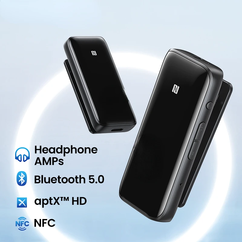 Bluetooth 5.0 Receiver USB DAC 3.5mm Wireless Audio Headphone Amplifier NFC aptX aptX HD QCC3034 Bluetooth 5.0 Adapter
Bluetooth 5.0 Receiver USB DAC 3.5mm Wireless Audio Headphone Amplifier NFC aptX aptX HD QCC3034 Bluetooth 5.0 Adapter