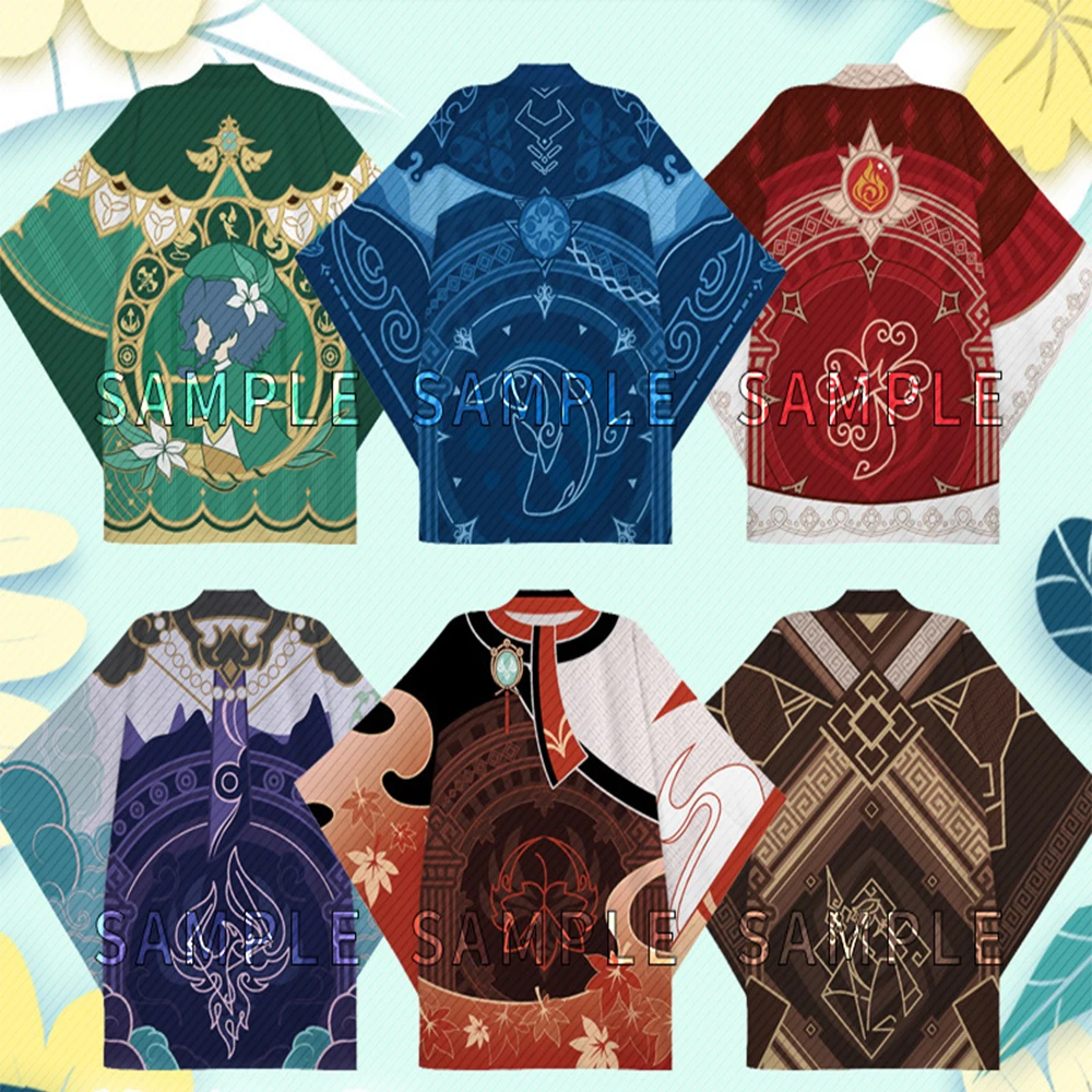 Anime Men and Women Kimono Cloak Japanese Genshin Impact Printed Loose Casual Thin Coat Cosplay Haori Traditional Japan Clothing
Anime Men and Women Kimono Cloak Japanese Genshin Impact Printed Loose Casual Thin Coat Cosplay Haori Traditional Japan Clothing