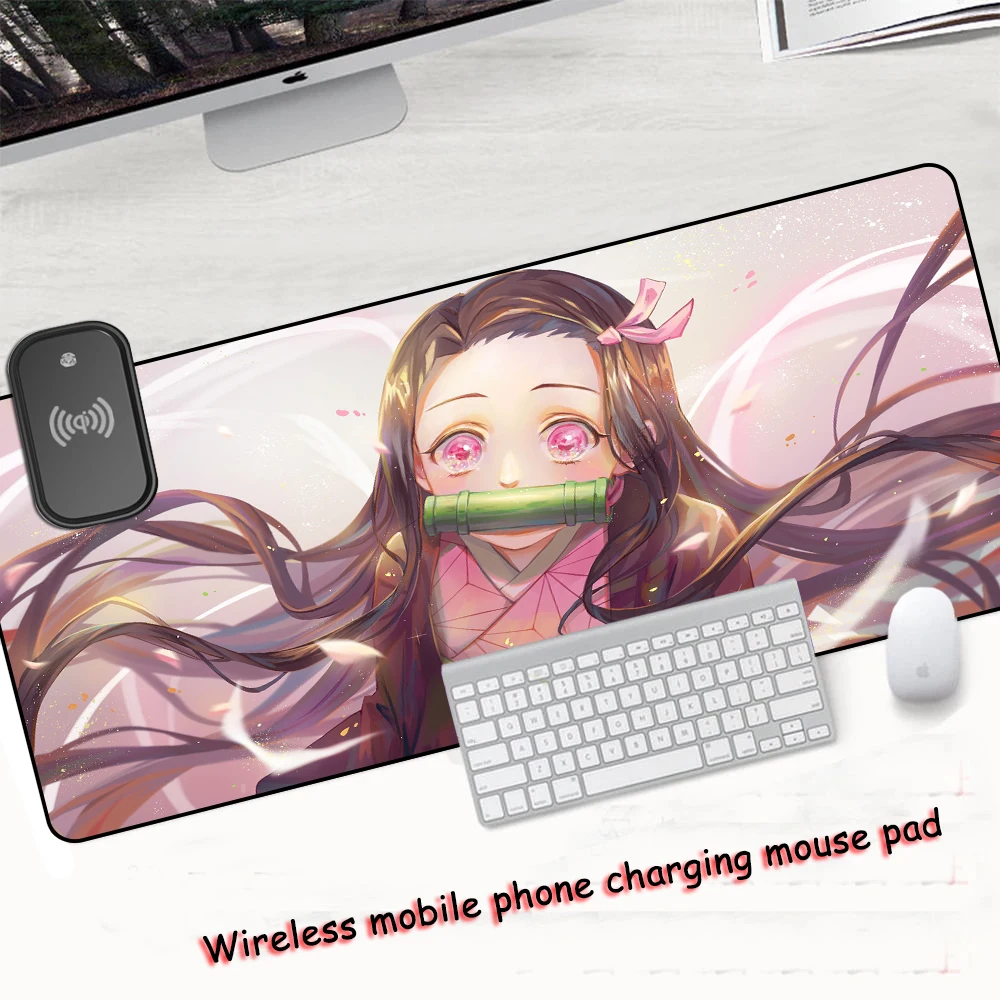 Anime Nezuko Demon Slayer Wireless Charging Mouse Pad Carpet In The Bedroom Full Gamer Pc MRGBEST Rug Laptop Desk Table Pads
Anime Nezuko Demon Slayer Wireless Charging Mouse Pad Carpet In The Bedroom Full Gamer Pc MRGBEST Rug Laptop Desk Table Pads