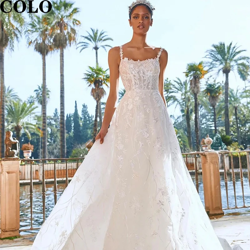 Boho white Wedding Dress 2022 Lace A-LINE Women's Dresses Design Delicate Appliques custom made Vestidos De Novia for Women
Boho white Wedding Dress 2022 Lace A-LINE Women's Dresses Design Delicate Appliques custom made Vestidos De Novia for Women