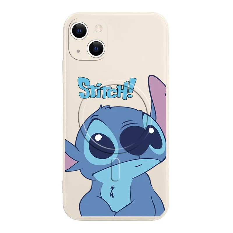

Stitch Disney Phone Case for iPhone 6s 7p 8p 11 12 13 14ProMax Plus XR XS SE Shockproof Magnetic Shell Ultrathin Full Back Cover