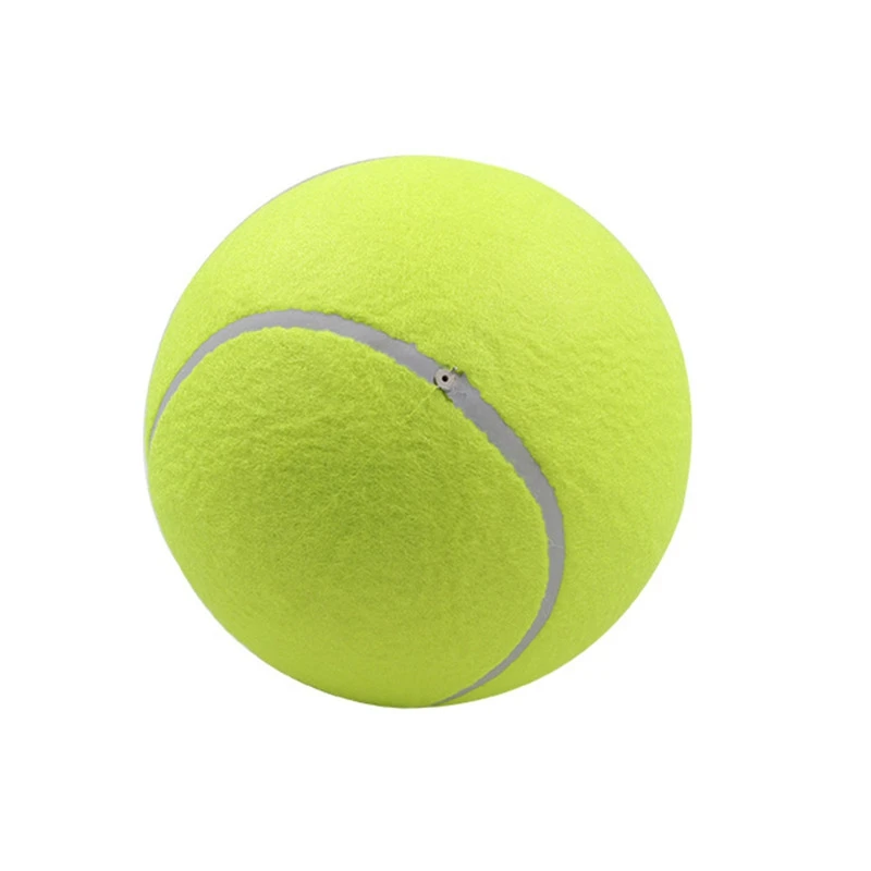 Pet Bite Toy 24CM Giant Tennis Ball For Dogs Chew Toy Inflatable Tennis Ball Signature Pet Toy Ball Supplies
Pet Bite Toy 24CM Giant Tennis Ball For Dogs Chew Toy Inflatable Tennis Ball Signature Pet Toy Ball Supplies