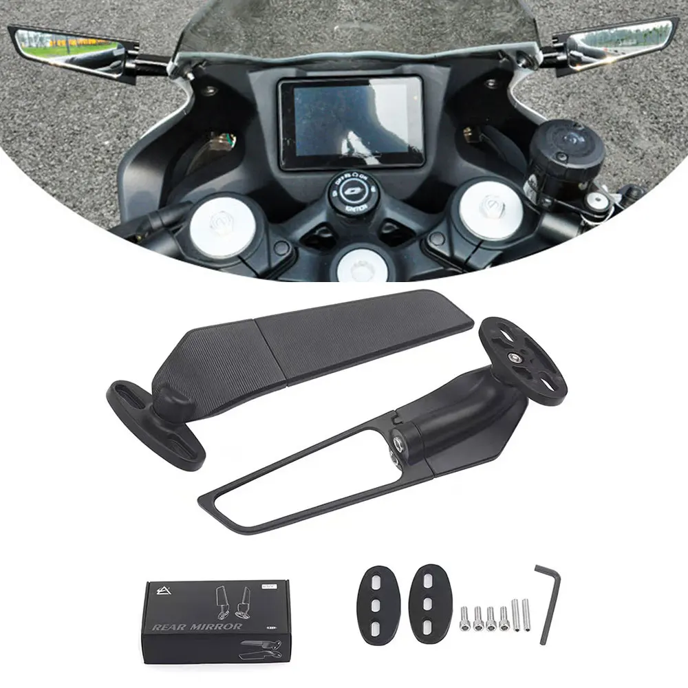

Мотоциклетное зеркало, модифицированное ветровое крыло, регулируемое вращающееся зеркало заднего вида, Мотоциклетные аксессуары для YAMAHA ...
