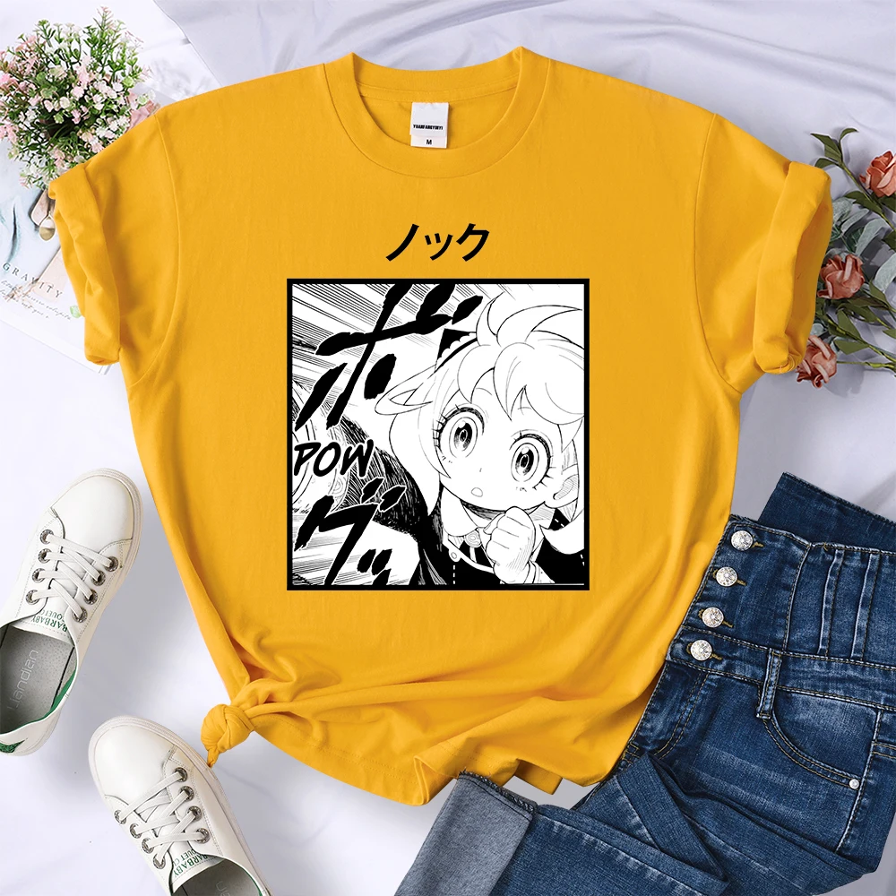 Anya Forger Spy X Family Art Manga T-Shirt Women Summer Cool Tshirts Hip Hop Harajuku Streetwear Soft Casual Short Sleeve Female 
Anya Forger Spy X Family Art Manga T-Shirt Women Summer Cool Tshirts Hip Hop Harajuku Streetwear Soft Casual Short Sleeve Female