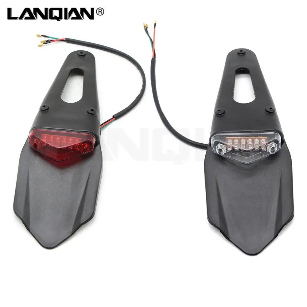 Motorcycle Light Enduro LED Rear Fender Brake Tail Light Dirt Bike Motorbike Brake Stop Signal For EXC CR WRF YZ 250 400 426 450
Motorcycle Light Enduro LED Rear Fender Brake Tail Light Dirt Bike Motorbike Brake Stop Signal For EXC CR WRF YZ 250 400 426 450