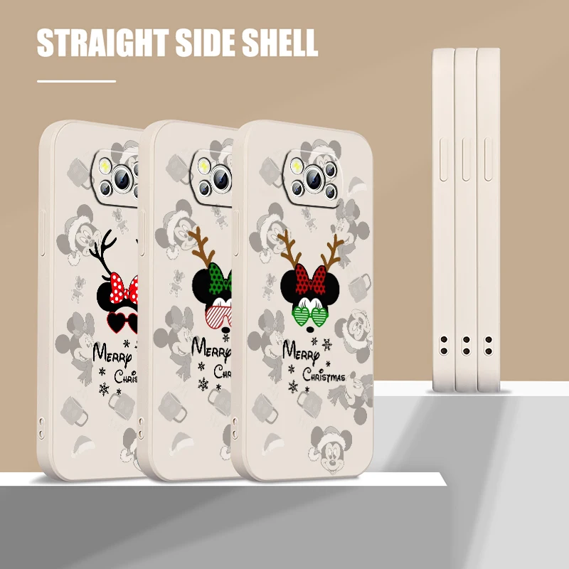 Cute Mickey Minnie Christmas Liquid Rope Funda Phone Case For Xiaomi Mi Poco X4 X3 C40 C3 M4 M3 F4 F3 GT Pro NFC 5G Soft Cover
Cute Mickey Minnie Christmas Liquid Rope Funda Phone Case For Xiaomi Mi Poco X4 X3 C40 C3 M4 M3 F4 F3 GT Pro NFC 5G Soft Cover