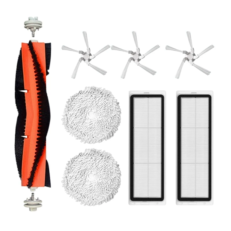 8Pcs Detachable Main Side Brush HEPA Filter Mop Cloth For Xiaomi Dreame W10 Robot Vacuum Cleaner Cleaning Accessories
8Pcs Detachable Main Side Brush HEPA Filter Mop Cloth For Xiaomi Dreame W10 Robot Vacuum Cleaner Cleaning Accessories