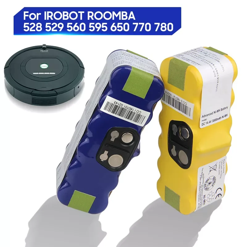 Аккумулятор для iRobot Roomba 535 510 52708 527e 529 550 552 560 562 570 580 595 870 871 880 885 980 76
Аккумулятор для iRobot Roomba 535 510 52708 527e 529 550 552 560 562 570 580 595 870 871 880 885 980 76
