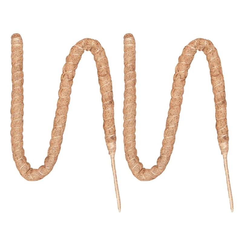 2x Bendable Climbing Plant Support Poles Coir Moss Pole Coconut Stick Garden Coir Totem Coconut Sticks Easy to Use
2x Bendable Climbing Plant Support Poles Coir Moss Pole Coconut Stick Garden Coir Totem Coconut Sticks Easy to Use