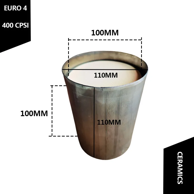 Honeycomb Catalyst Euro 4 400cpsi 110*110MM Suitable For Automotive General Purpose Ceramics Catalytic Converters
Honeycomb Catalyst Euro 4 400cpsi 110*110MM Suitable For Automotive General Purpose Ceramics Catalytic Converters