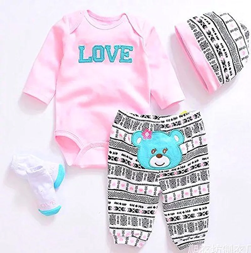 Reborn Baby Dolls Clothes Pink Outfits For 20"- 22" Reborn Doll Girl Baby Clothing Baby Sets American Girl Doll Clothes
Reborn Baby Dolls Clothes Pink Outfits For 20"- 22" Reborn Doll Girl Baby Clothing Baby Sets American Girl Doll Clothes
