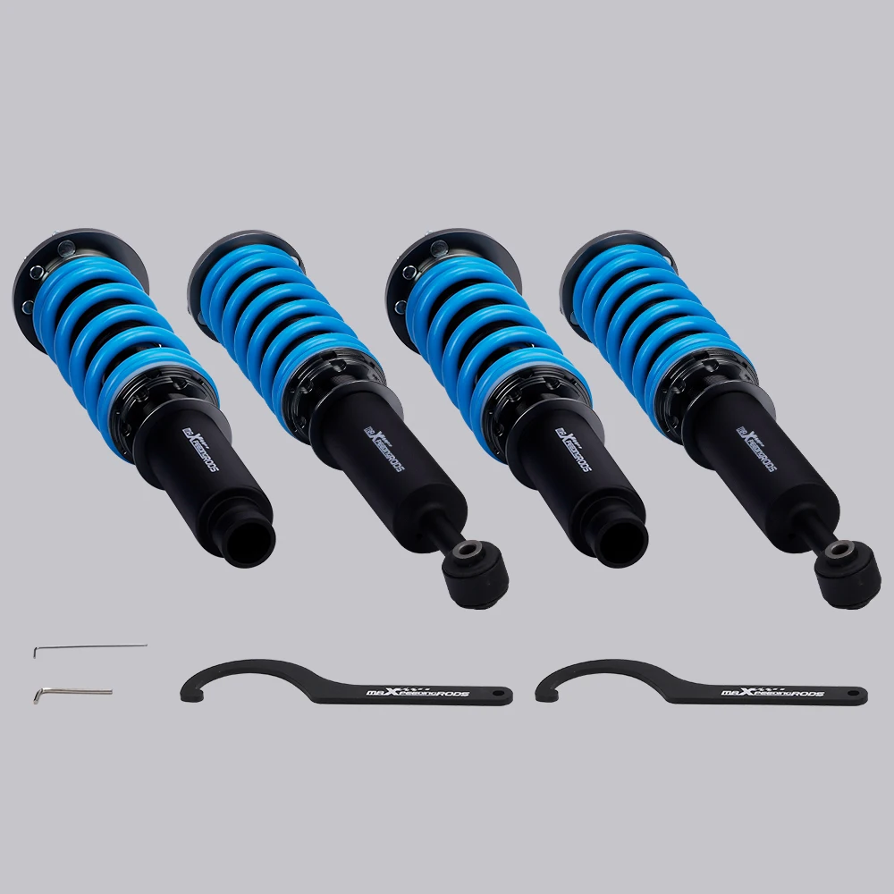 24 Ways Adjustable Coilover Spring Struts For Honda Accord CM7 CM8 2003-2007 Suspension Coil Spring Kit
24 Ways Adjustable Coilover Spring Struts For Honda Accord CM7 CM8 2003-2007 Suspension Coil Spring Kit