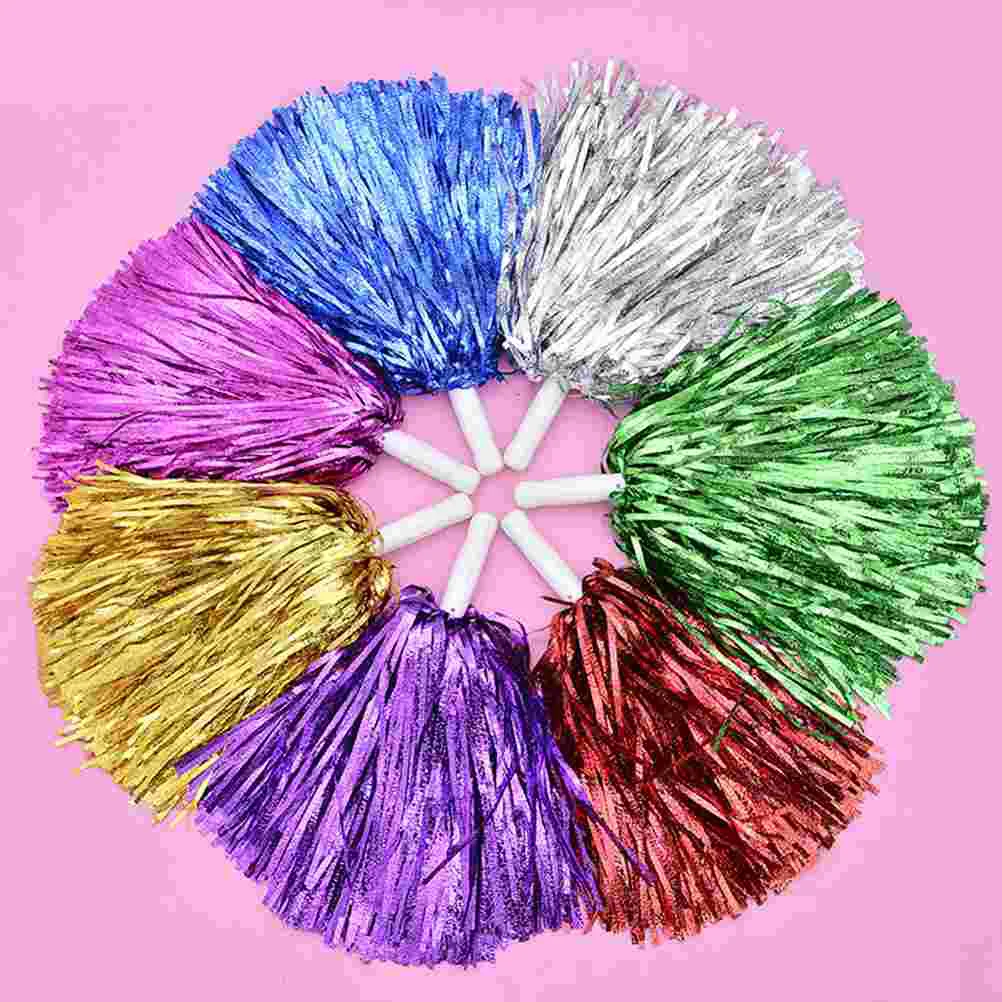 Pom Poms Cheer Pompom Dance Ring Metallic Cheerleading Party Girl Diy Cheering Hand Flowers
Pom Poms Cheer Pompom Dance Ring Metallic Cheerleading Party Girl Diy Cheering Hand Flowers