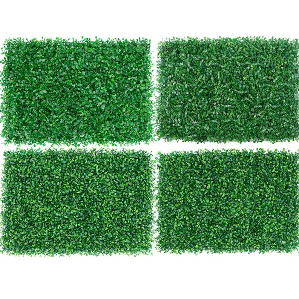 Wedding Decoration Garden Home Decor Artificial Plant Walls HDPE UV Water Resistant Foliage Hedge Grass Mat Greenery Panel Fence
Wedding Decoration Garden Home Decor Artificial Plant Walls HDPE UV Water Resistant Foliage Hedge Grass Mat Greenery Panel Fence
