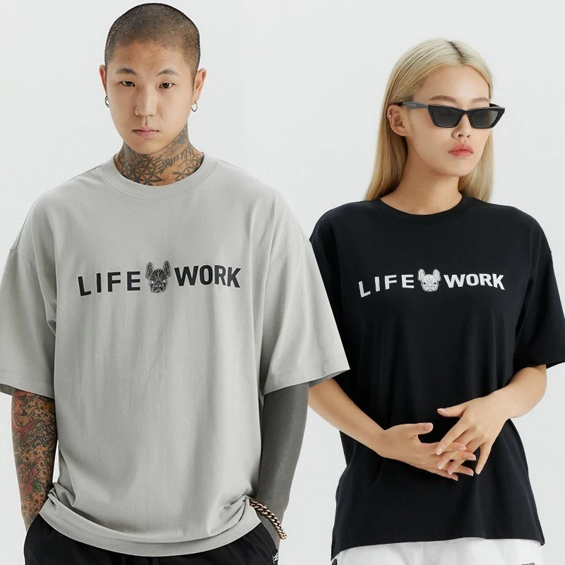 2022 Summer New Women's T-shirt all-match cotton half-sleeve couple dress Trendy Harajuku Clothing Casual Office Short Sleeves
2022 Summer New Women's T-shirt all-match cotton half-sleeve couple dress Trendy Harajuku Clothing Casual Office Short Sleeves