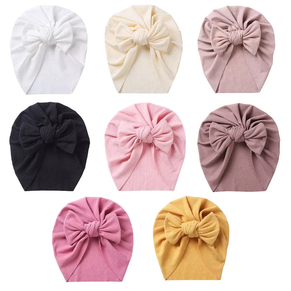 Solid Spring Bowknot Baby Hat Soft Baby Girl Hat Turban Infant Toddler Newborn Baby Cap Bonnet Headwraps
Solid Spring Bowknot Baby Hat Soft Baby Girl Hat Turban Infant Toddler Newborn Baby Cap Bonnet Headwraps