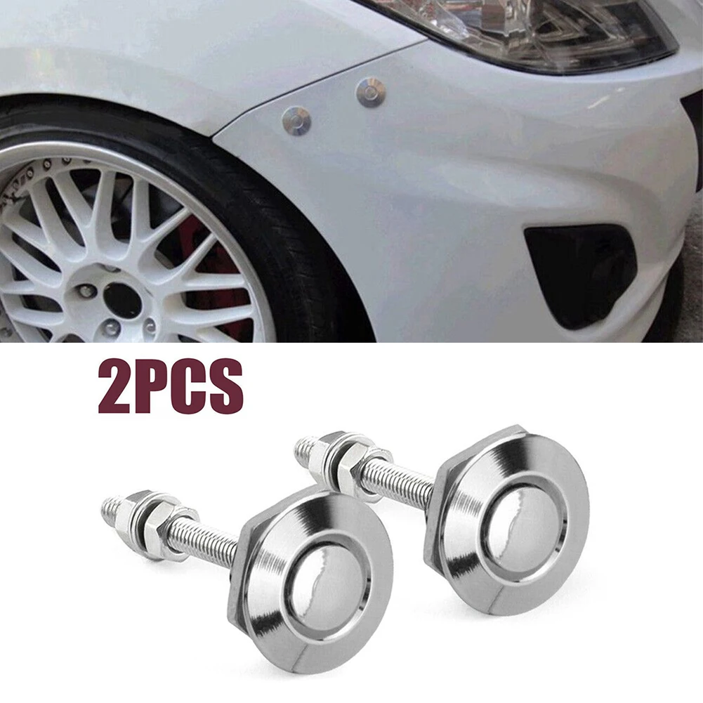2Pcs/Set Silver Push Button Quick Release Hood Pin Lock Clip Latch Push Button Mini Quick Release Bumper Accessories Car
2Pcs/Set Silver Push Button Quick Release Hood Pin Lock Clip Latch Push Button Mini Quick Release Bumper Accessories Car
